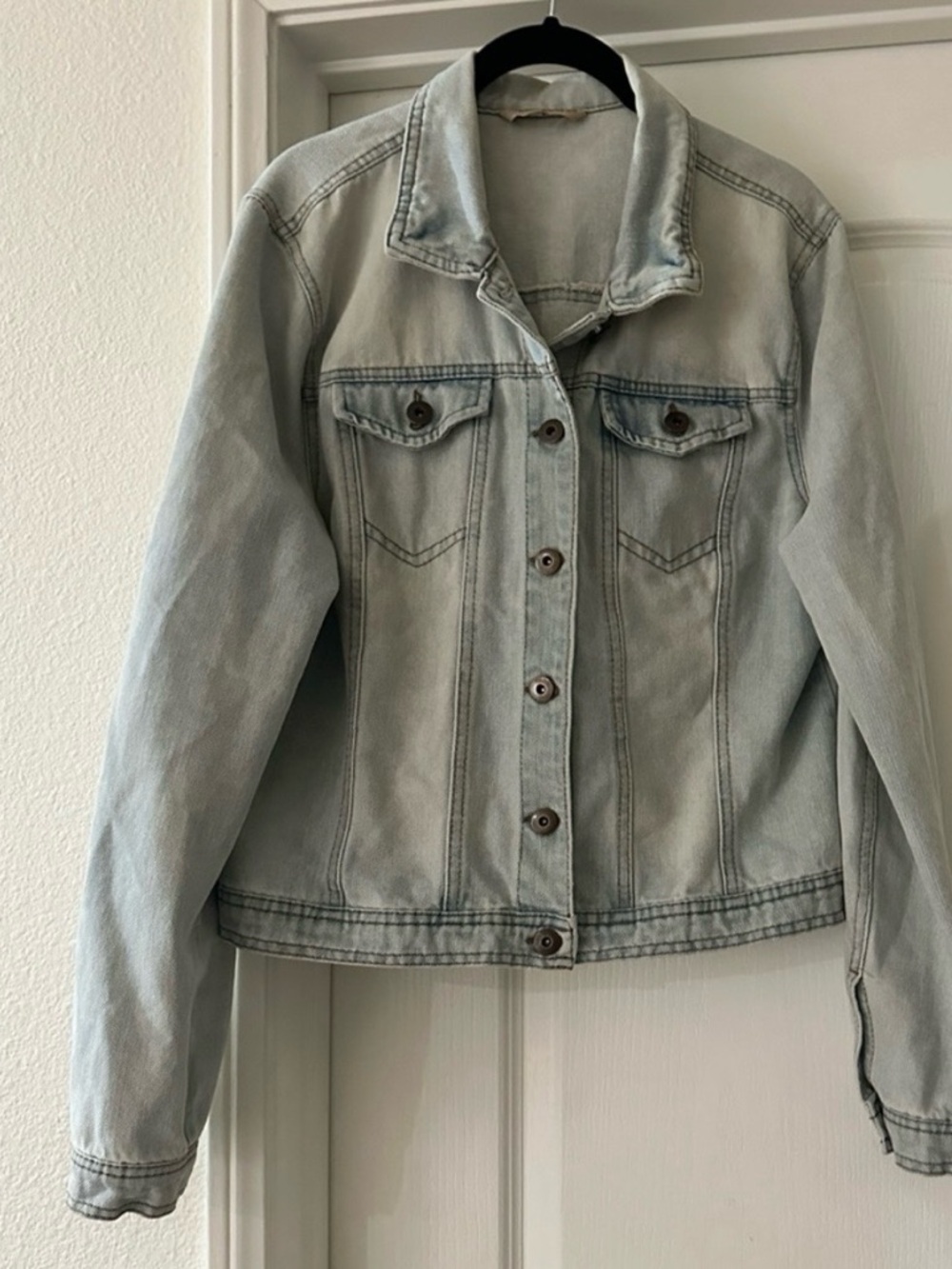 Vintage denim jacket by highway denim size XL